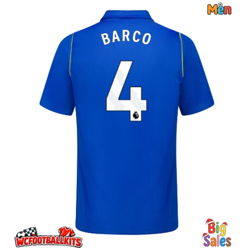 Chelsea Valentin Barco #4 Replica Home Stadium Shirt 2026-27 Short Sleeve